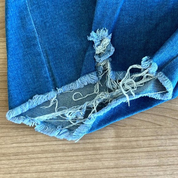 Sexy Mama Maternity Set Denim Shorts & Mama Black T-shirt Size: 2-6 - Picture 9 of 15